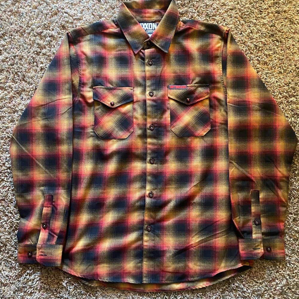 Dixxon Dirt Bike Kidz Flannel!! Size Large!!!